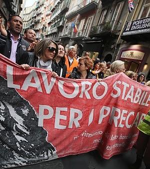 disoccupazione record