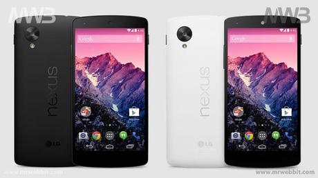 Arriva Nexus 5 e Android 4.4 già disponibile in Italia