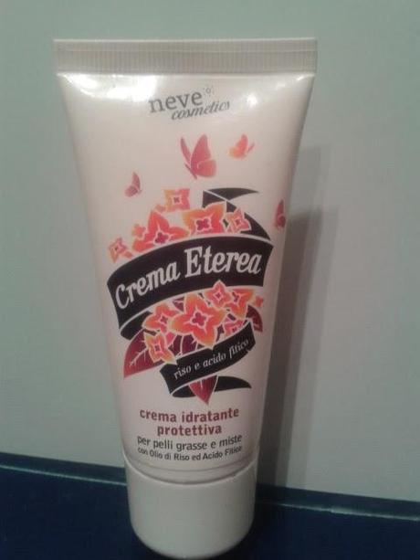 Recensione crema viso eterea neve cosmetics