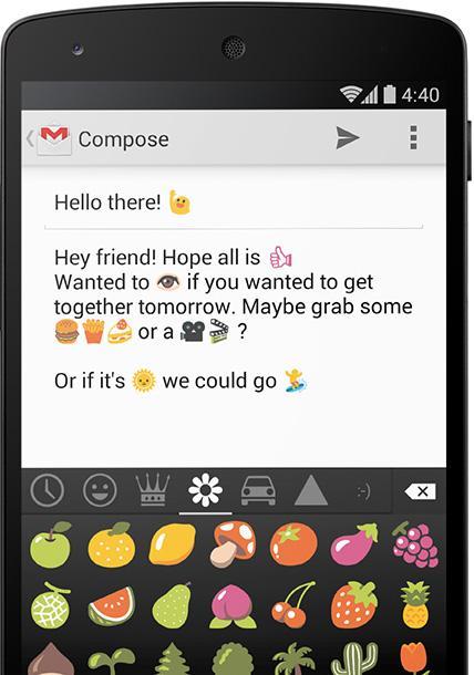 Android 4.4 è arrivato: Ecco tutte le novità! emoji