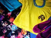 Outfit pencil floral skirt