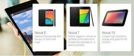 nexus 4 out Nexus 4 scompare dal Play Store Google per fare posto al Nexus 5