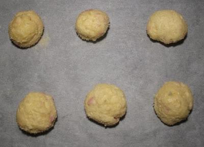 Cookies con cioccolato alla violetta