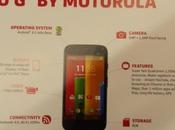 Motorola Moto ecco prezzo caratteristiche tecniche