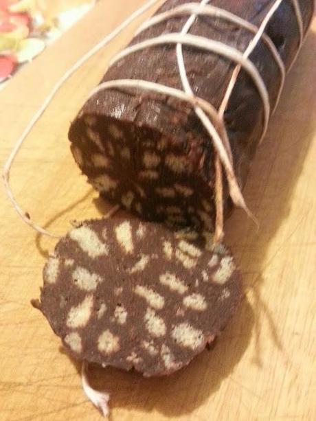 Salame di cioccolato (leggero)