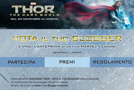 vota il tuo blogger thor