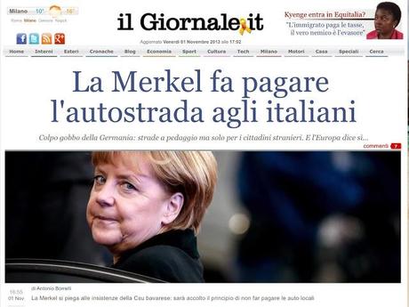 Sempre colpa della Germania