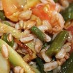 Farro Strapazzato Vegan damgas in cucina