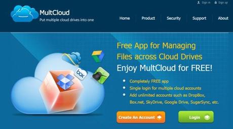 MultCloud MultCloud: Come gestire Dropbox, Box, Google Drive, SkyDrive e altri da un unico posto [Web 2.0]