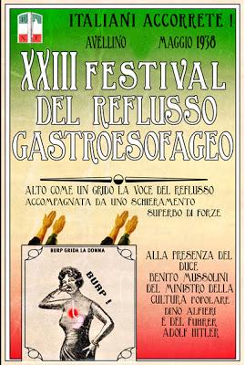 Il XXIII FESTIVAL DEL REFLUSSO GASTROESOFAGEO ED IL III REICH