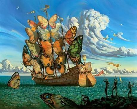 Le farfalle di Vladimir Kush + ciliegina (500.000 visualizzazioni)