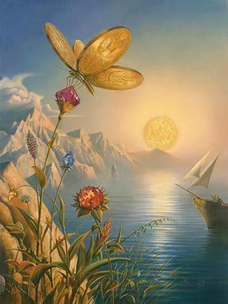 Le farfalle di Vladimir Kush + ciliegina (500.000 visualizzazioni)