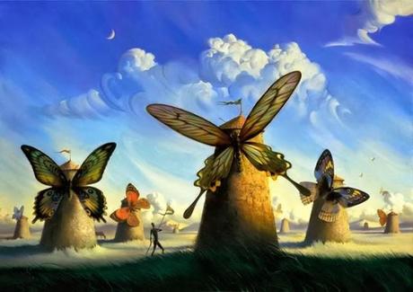 Le farfalle di Vladimir Kush + ciliegina (500.000 visualizzazioni)