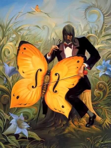 Le farfalle di Vladimir Kush + ciliegina (500.000 visualizzazioni)