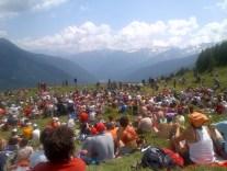 Lorenzo Monguzzi e Marco Paolini a Pejo Suoni delle Dolomiti 2013