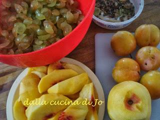 Confettura di uva, melone e frutti gialli al Porto