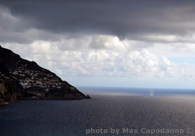 PRAIANO: tromba d'aria ....