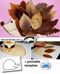 Speciale Autunno: un simpatico riccio!