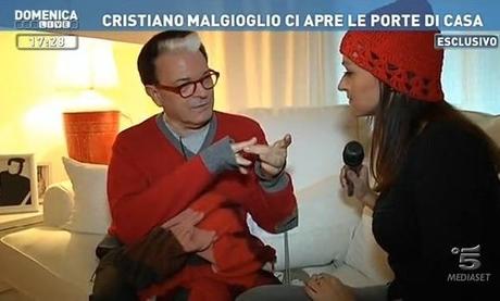 CRISTIANO MALGIOGLIO INTERVISTA DOMENICA LIVE CANALE 5 2013