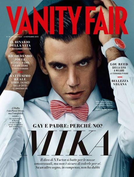 MIKA INTERVISTA VANITY FAIR 2013 GAY E PADRE DI TANTI FIGLI