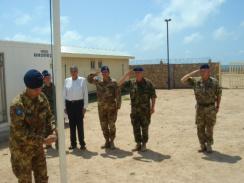 Somalia/ EUTM, Medal Parade. Il comandante della Mssione elogia dei militari italiani