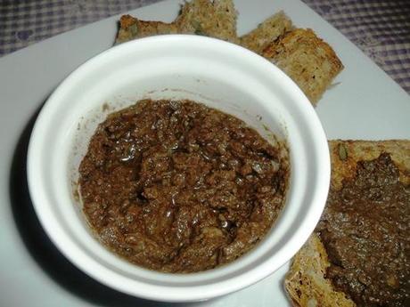 paté per crostino toscano ricetta