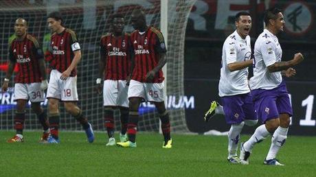 2013, Delusione Milan, Milan-Fiorentina, AP/LaPresse