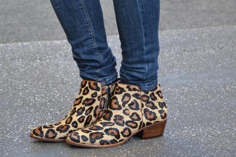 Leopard booties