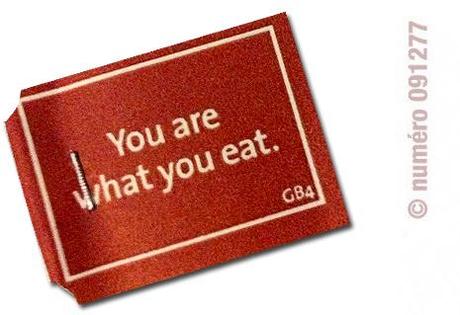 you are what you eat