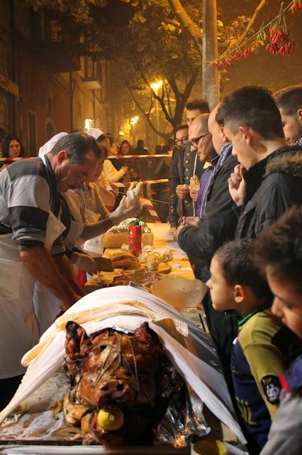 Orsara di Puglia e la festa delle Fucacoste