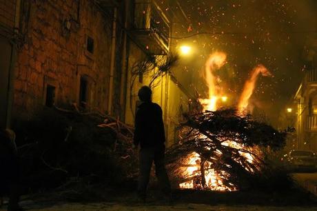 Orsara di Puglia e la festa delle Fucacoste