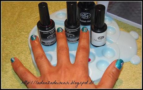 Smalto semipermanente Kharma Nail + nail art