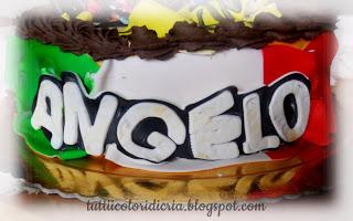 Torta per un appassionato di moto enduro Torta per un appassionato di moto enduro