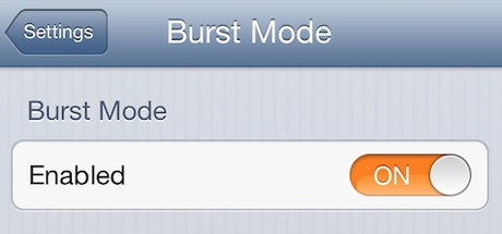 Schermata 2013 11 03 alle 18.47.34 Ecco come attivare la funzione Burst Mode (scatto continuo) di iPhone 5s su qualsiasi iPhone