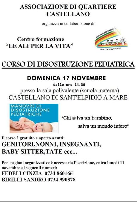 manovre disostruzione pediatrica