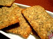 Crackers cereali semi: desiderio soddisfatto sguardo futuro