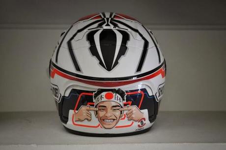 Shoei X-Spirit II M.Marquez Motegi 2013 by Drudi Performance & DiD Design