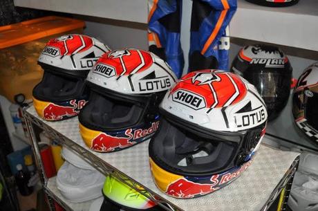 Shoei X-Spirit II M.Marquez Motegi 2013 by Drudi Performance & DiD Design