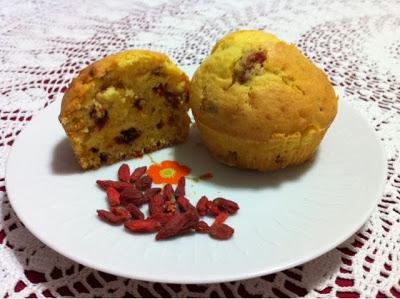 Muffin con bacche di goji