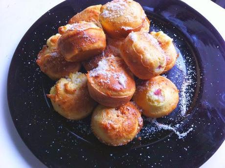 Muffins salati con parmigiano, pancetta e paprika dolce