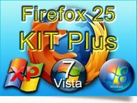 Firefox 25 KIT Plus per Windows 7 - 8 - XP