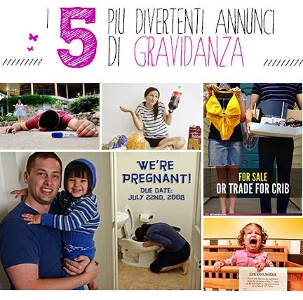 Gli annunci di maternita' piu' divertenti