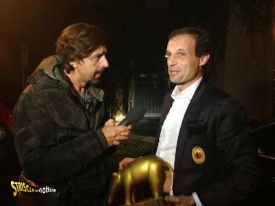 Striscia la Notizia: Tapiro d'oro a Massimiliano Allegri