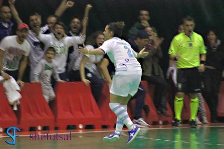 Arianna Pomposelli, un gol in Acquedotto-Ternana Futsal