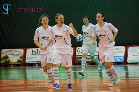 Claudia Alvino, un gol in Acquedotto-Ternana Futsal