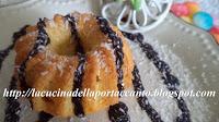 Ciambelline al cocco e rum con note di cioccolato