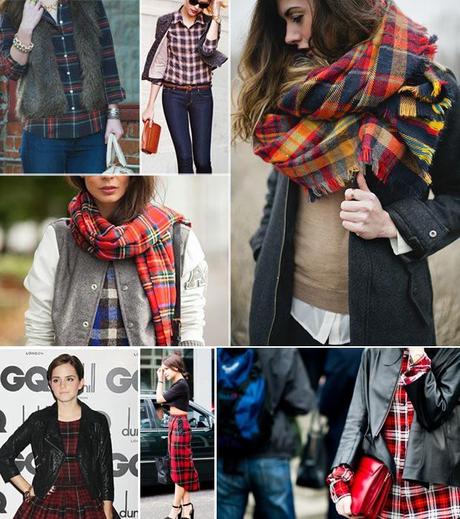 Capi tartan tendenza must have inverno