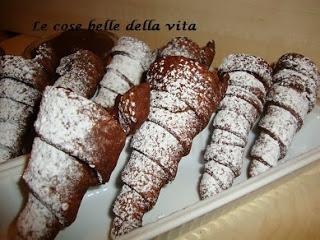 Conetti al cioccolato