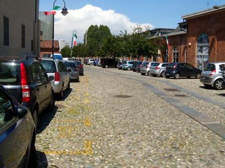 storie  di Torino - il cortile del maglio