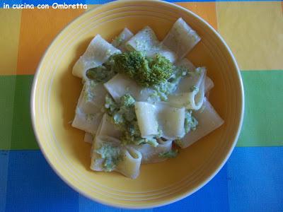 Calamarata Pasta Vera con panna e broccoli